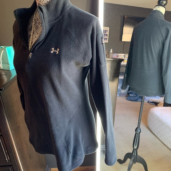 1/4 zip fleece Under Armour sweater - Picture 2 of 7